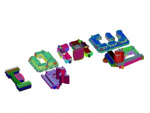 urban planning - commercial buildings 205 3Dモデル
