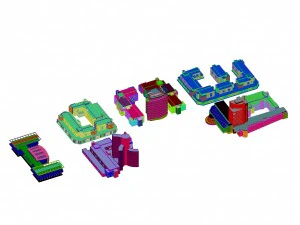 urban planning - commercial buildings 205 3D Model