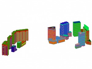 urban planning - commercial buildings 211 3D Model