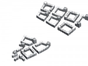 urban planning - commercial buildings 214 3D Model