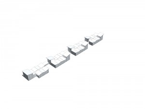 urban planning - commercial buildings 216 3D Model