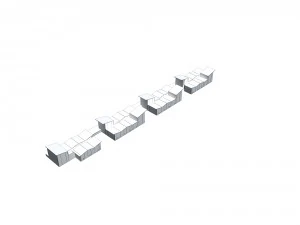 urban planning - commercial buildings 216 3D Model