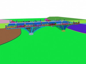 urban planning - commercial buildings 218 Modèle 3D