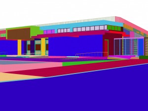 urban planning - commercial buildings 221 3D Model