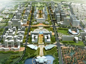 planejamento urbano - edif&iacute;cios comerciais 224 Modelo 3D