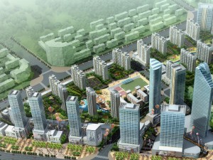 urban planning - commercial buildings 226 Modèle 3D