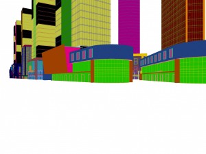 urban planning - commercial buildings 226 Modelo 3D
