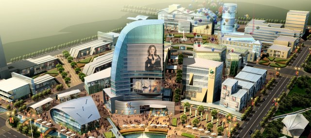 urban planning - commercial buildings 228 3Dモデル .c4d .max .obj .3ds .fbx .stl .blend