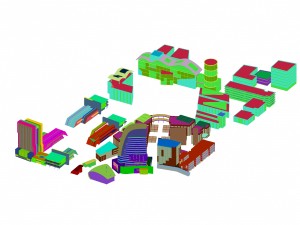 urban planning - commercial buildings 228 3Dモデル