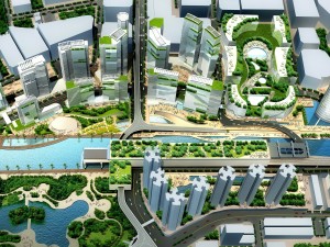 urban planning - commercial buildings 230 3D Model