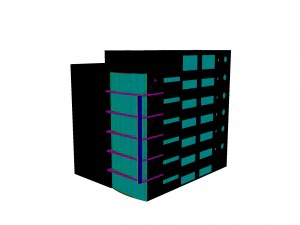 urban planning - commercial buildings 235 3D Model