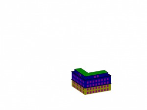 urban planning - commercial buildings 240 3D 모델