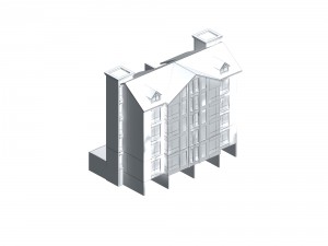 urban planning - commercial buildings 246 3D Модель
