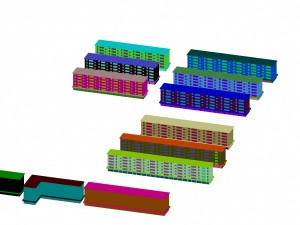 urban planning - commercial buildings 251 Modelo 3D