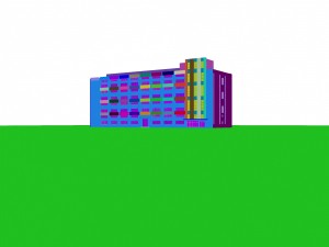 urban planning - commercial buildings 257 3D Model
