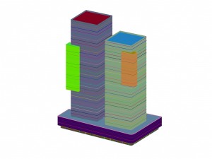urban planning - commercial buildings 258 3D Model