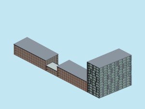 urban planning - commercial buildings 260 3D Model