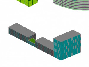 urban planning - commercial buildings 260 3D Model