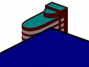 urban planning - commercial buildings 262 3D Модель