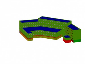 urban planning - commercial buildings 265 3D Model