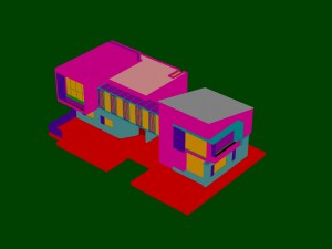 urban architecture - private villas 1 3Dモデル