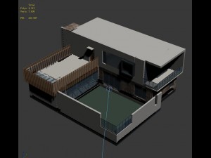 urban architecture - private villas 1 3Dモデル
