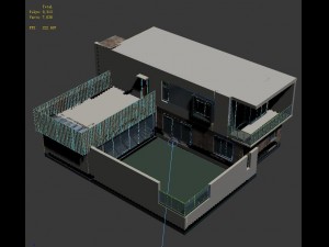 urban architecture - private villas 1 3Dモデル