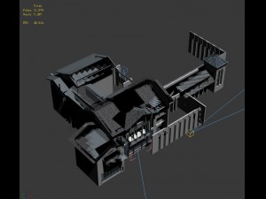 urban architecture - private villas 2 Modèle 3D