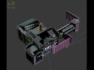 urban architecture - private villas 2 Modèle 3D
