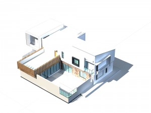 urban architecture - private villas 3 3D Модель
