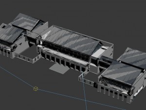 urban architecture - private villas 3 3D Модель
