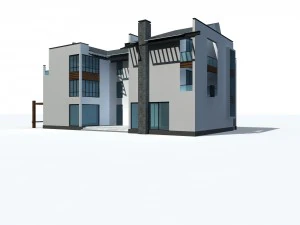 urban architecture - private villas 5 3D Model