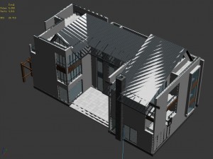 urban architecture - private villas 5 3D Model