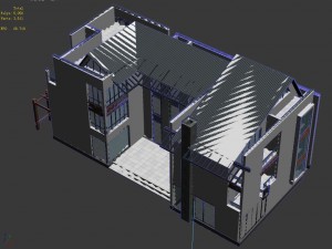urban architecture - private villas 5 3D Model