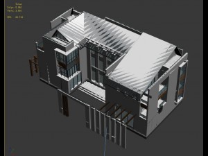 urban architecture - private villas 6 3D 모델