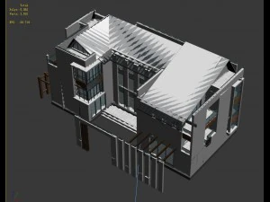 urban architecture - private villas 6 3D Model