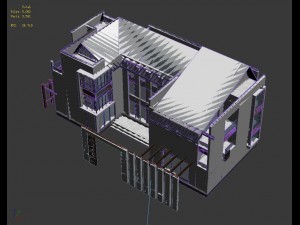 urban architecture - private villas 6 3D 모델