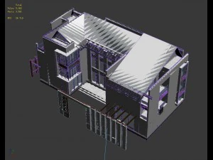 urban architecture - private villas 6 3D Model