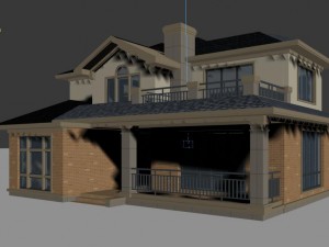 urban architecture - private villas 9 3D Model
