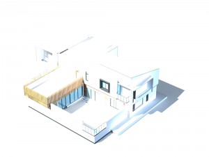 urban architecture - private villas 11 Modello 3D