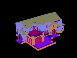 urban architecture - private villas 15 Modèle 3D