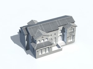 urban architecture - private villas 17 3D मॉडल