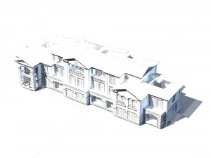 urban architecture - private villas 21 Modelo 3D