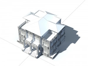 urban architecture - private villas 25 3D Model