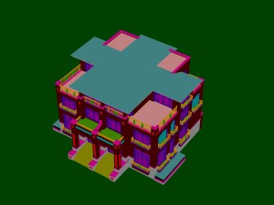 urban architecture - private villas 25 3D Model