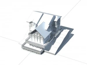 urban architecture - private villas 27 3D Model
