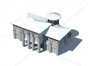 urban architecture - private villas 28 3D Model