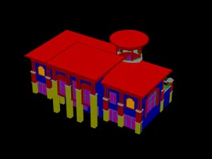 urban architecture - private villas 28 3D Model
