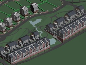 urban architecture - private villas 29 3D Model
