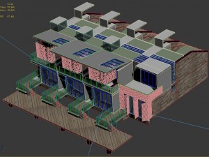 urban architecture - private villas 31 3D Модель